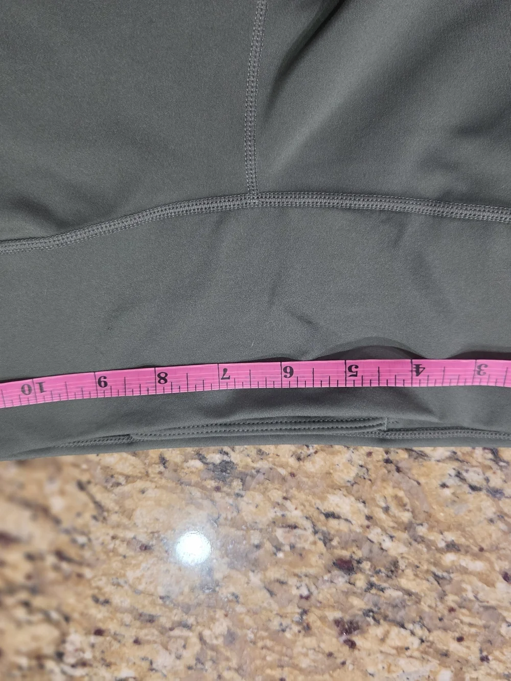 Nike Olive Green Leggings with Side Swoosh
